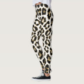 Animal Leopard Cheetah Print Muster Leggings (Links)