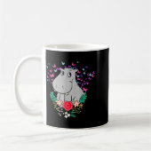 Animal Lover Butterfly Valentines Day Gift Flowers Kaffeetasse (Links)