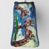 Animal Lover Giraffe Trendy Golf Headcover (Rotieren 90)