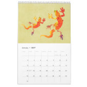 Animal Lover Niedlicher Tiere Girl Kalender (Jan 2027)