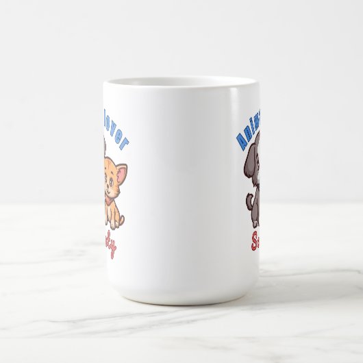 Animal lover society for animal lover kaffeetasse (Mittel)