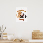 Animal Lover Society for Pet lover Poster (Küche)