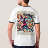 Animal Mimicon Superhero T - Shirt - Entfesseln Si (Rückseite)