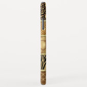 Animal Mixed Gold Zebra Giraffe Schlangenfelle Case-Mate iPhone Hülle (Hinten/Rechts)