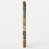 Animal Mixed Gold Zebra Giraffe Schlangenfelle Case-Mate iPhone Hülle (Hinten/Links)