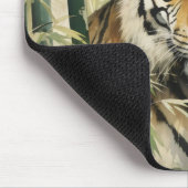 Animal Nature Tiger Bamboo Mousepad (Ecke)