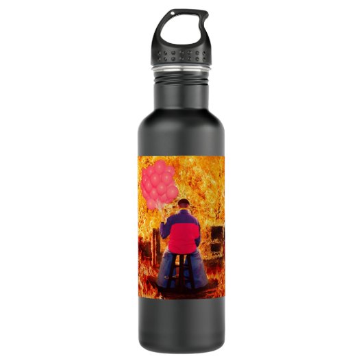 Animal Oliver Tree-Ugly ist ein wunderschöner Natu Edelstahlflasche (Vorderseite)