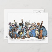 Animal Orchestra Postkarte (Vorne/Hinten)