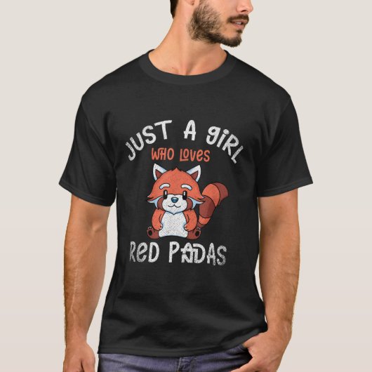 Animal Panda Bear Bamboo Red Panda T-Shirt (Vorderseite)