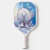 Animal Parade Polar Bear Pickleball Paddle (Rückseite)