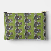 Animal pattern Print Cut Sew Bag Zubehörtasche (Rückseite)