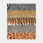 animal patterns|Giraffe Blanket and Comforter| Fleecedecke (Vorderseite)
