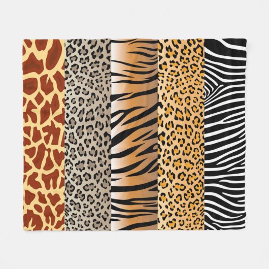 animal patterns|Giraffe Blanket and Comforter| Fleecedecke (Vorderseite (Horizontal))