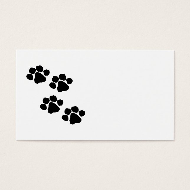 Animal Paw Prints (Vorderseite)