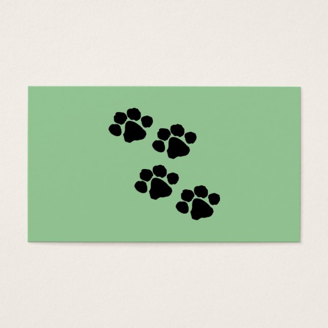 Animal Paw Prints (Vorderseite)