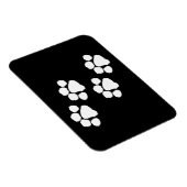 Animal Paw Prints Magnet (Rechte Seite)