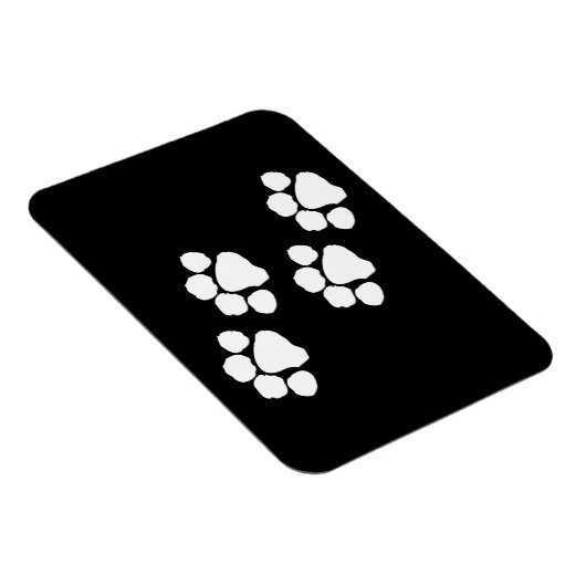 Animal Paw Prints Magnet (Rechte Seite)