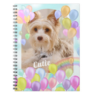 Animal Pet Foto Ballon Notizblock