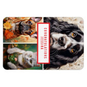 Animal Pet Photography Magnet (Horizontal)