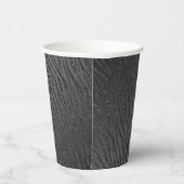Animal Print Black Glitzer Glam Pappbecher (Rechts)
