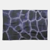 Animal Print Blue Handtuch (Horizontal)