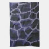 Animal Print Blue Handtuch (Vertikal)
