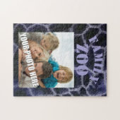 Animal Print Blue Puzzle (Horizontal)