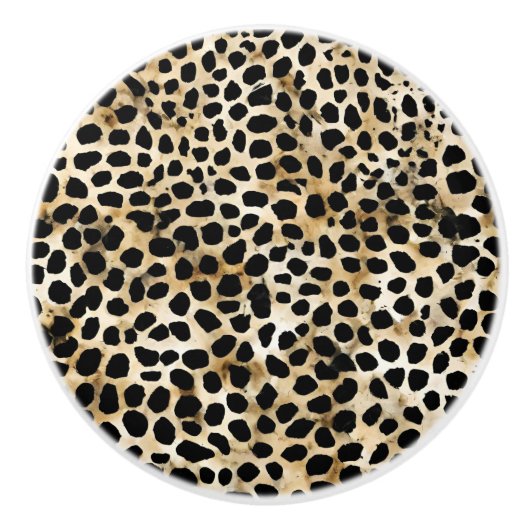 Animal Print - Ceramic Knob Keramikknauf (Vorderseite)