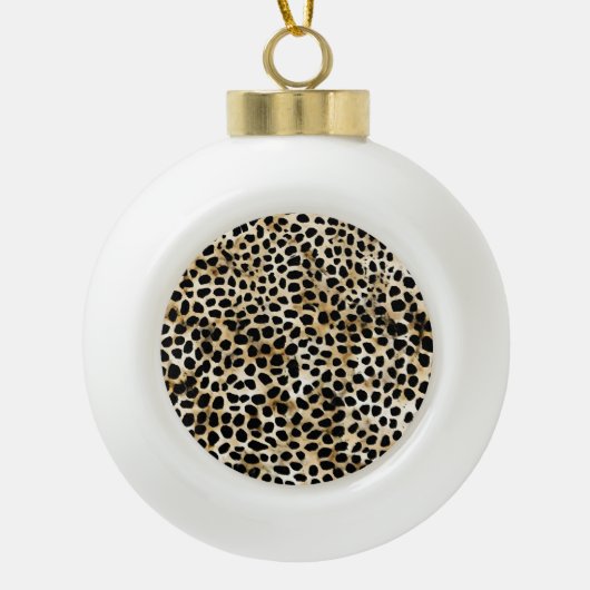 Animal Print - Ceramic Ornament (Vorderseite)
