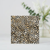 Animal Print - Flat Card (Stehend Vorderseite)