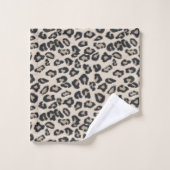 Animal Print Handtuch Set (Waschlappen)