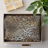Animal Print Jaguar Rich tiefe Farben Seidenpapier (Geschenk)