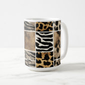 Animal Print - Klassische Tasse (VorderseiteRechts)