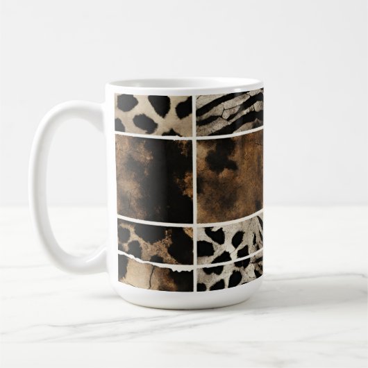 Animal Print - Klassische Tasse (Links)