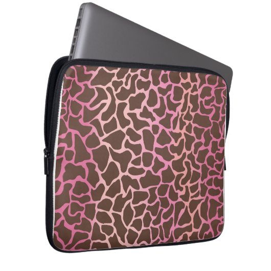 Animal Print Laptopschutzhülle (Vorne Rechts)