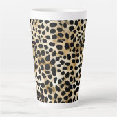 Animal Print - Latte Mug Milchtasse (Vorderseite)