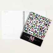Animal Print Leopard Chic Monogram 2026 Planer (Anzeige)
