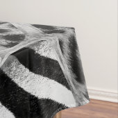 Animal Print - Leopard und Zebra - Silber Tischdecke (Beispiel)