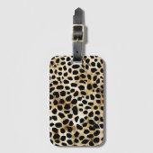 Animal Print - Luggage Tag Gepäckanhänger (Vorderseite Vertikal)