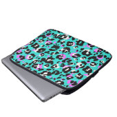 Animal Print Muster Laptop Sleeve (Vorne Knopf)