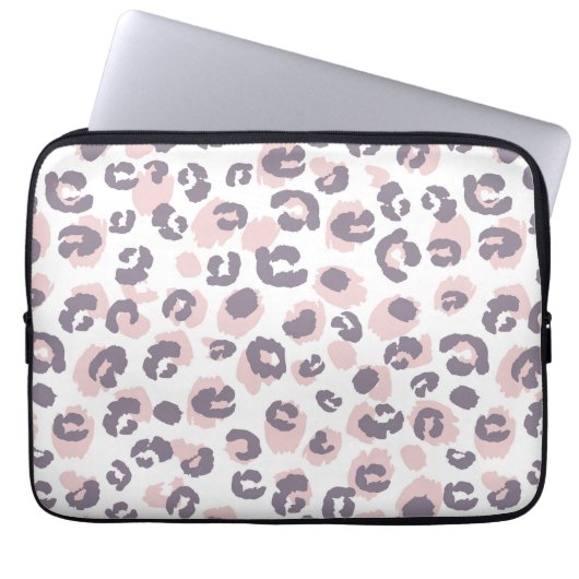 Animal Print Muster Laptop Sleeve (Vorderseite)