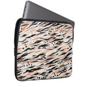 Animal Print Muster Laptop Sleeve (Vorne Rechts)