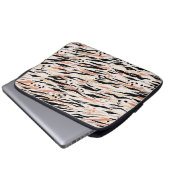 Animal Print Muster Laptop Sleeve (Vorne Knopf)