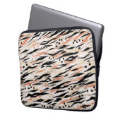 Animal Print Muster Laptop Sleeve (Vorderseite Links)