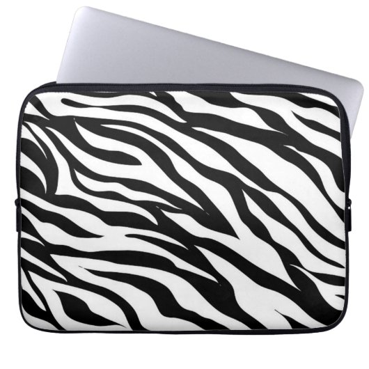 Animal Print Muster Laptop Sleeve (Vorderseite)