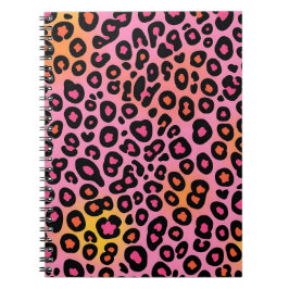 animal print notebook  notizblock