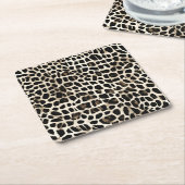 Animal Print - Paper Coasters Rechteckiger Pappuntersetzer (angewinkelt)