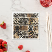 Animal Print - Papier Napkins Serviette (Beispiel)