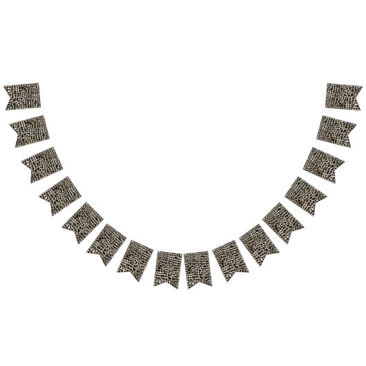 Animal Print - Party Bunting Banner (Alle)