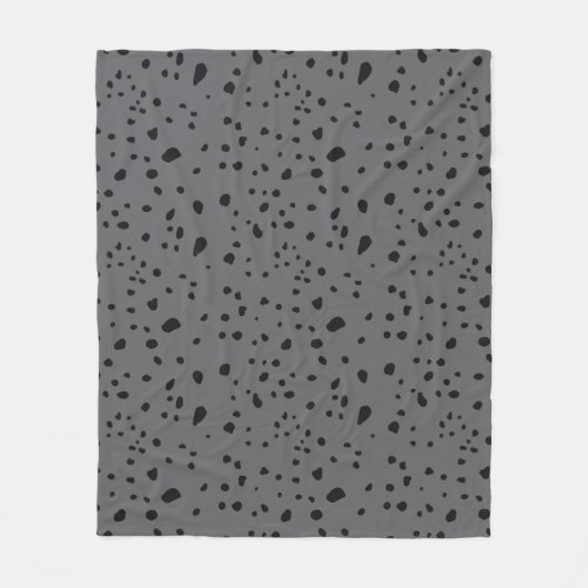 Animal Print Pattern Fleecedecke (Vorderseite)